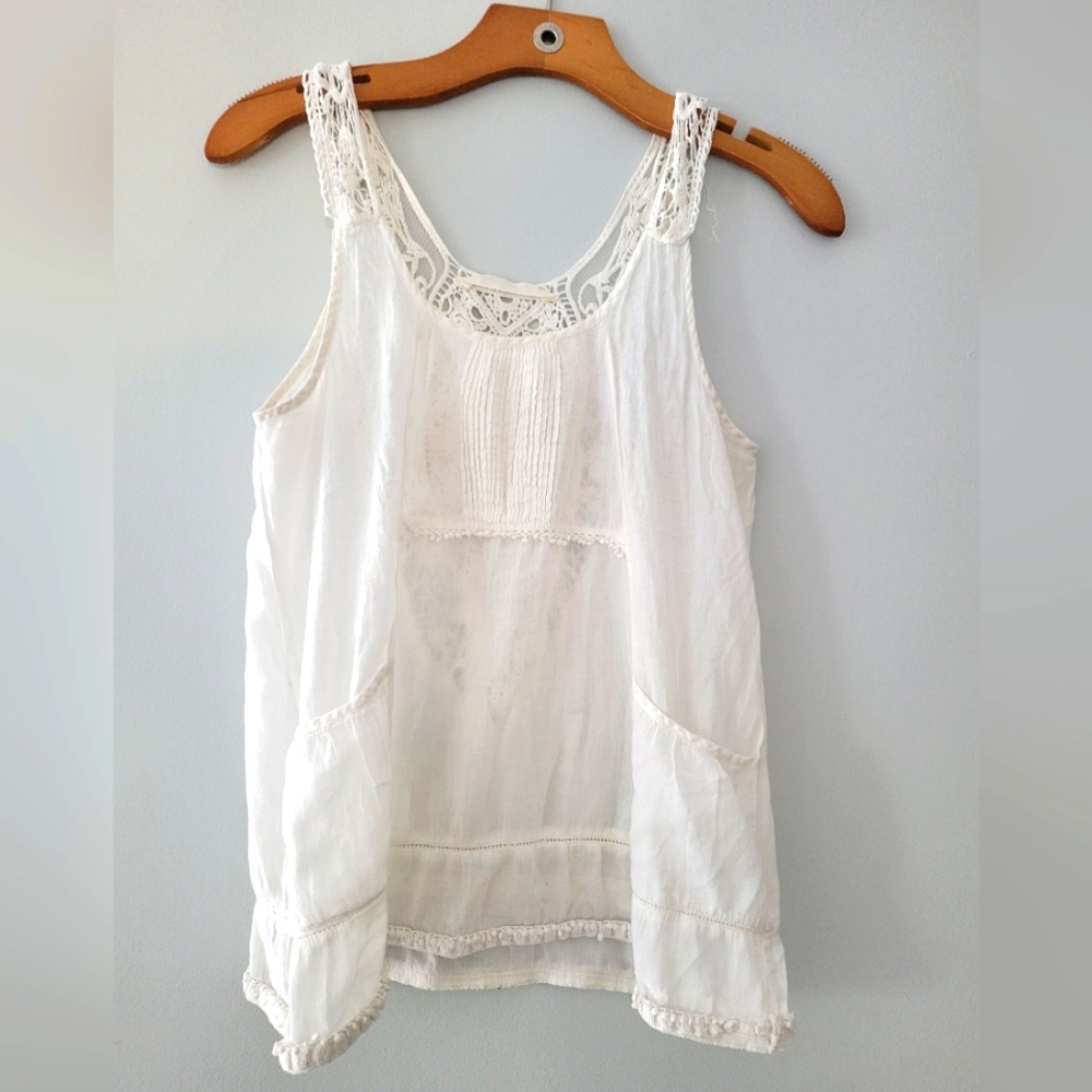 Vanilla Star crocheted tank